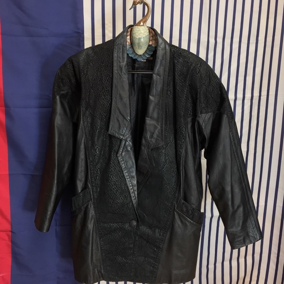 G- III Global Identity Genuine Leather Jacket Sz M - Picture 1 of 8